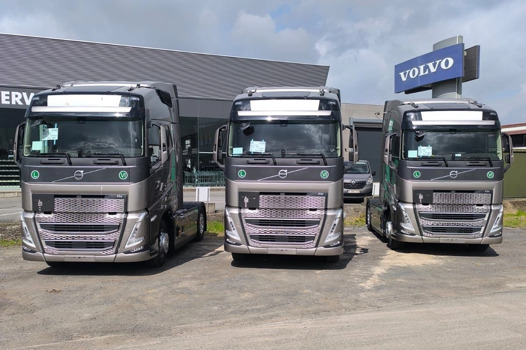 Camioane noi Volvo din programul de reinnoire a flotei de transport